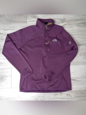 The North Face Summit Series Flux Power Stretch 1/4 Zip M Outdoors Travel Cozy